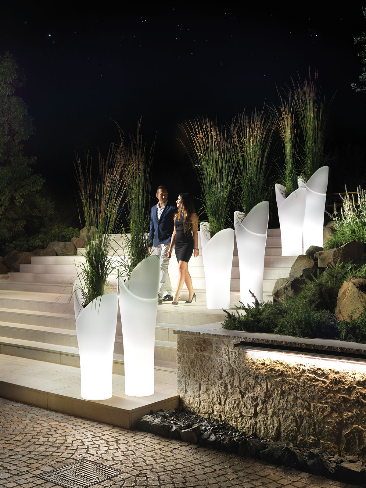 ASSIA LUMINOUS CACHE-POT ASSIA LUMINOUS CACHE-POT