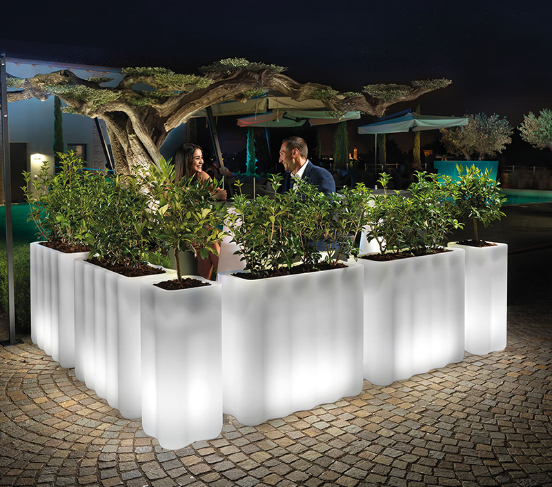 Luminous nebula flower box TEA LIGHT