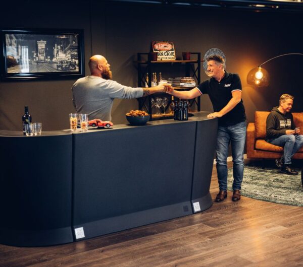 Marvy bar antraciet LYXO