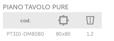 PIANO-TAVOLO-PURE