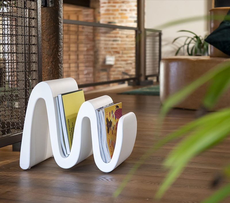 Wave magazine holder Magazine Holder